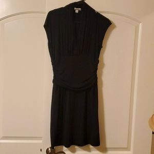 Sleeveless ruched dress